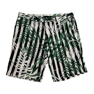Men’s Palm Frond Stripe Shorts Size M (jacket listed separately)